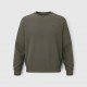 GAP Minimal Logo Crewneck Φούτερ Χακί / Pre-Owned